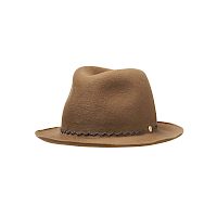 Trilby hat felthat mustard  for men by milliner hatdesign Nicki Marquardt München -  image-2